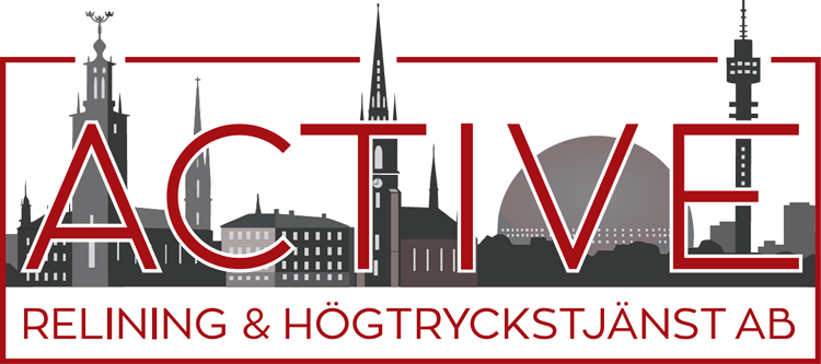 Logotyp för Active Relining & Högtryckstjänst