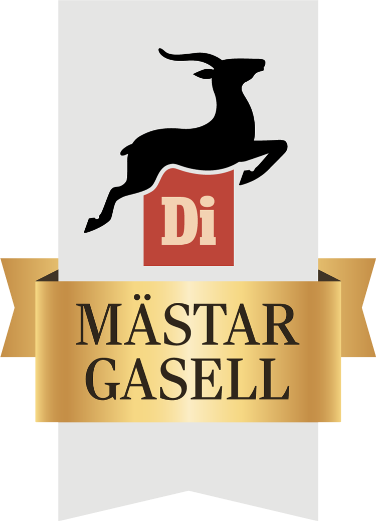 Logotyp för Mästar Gasell
