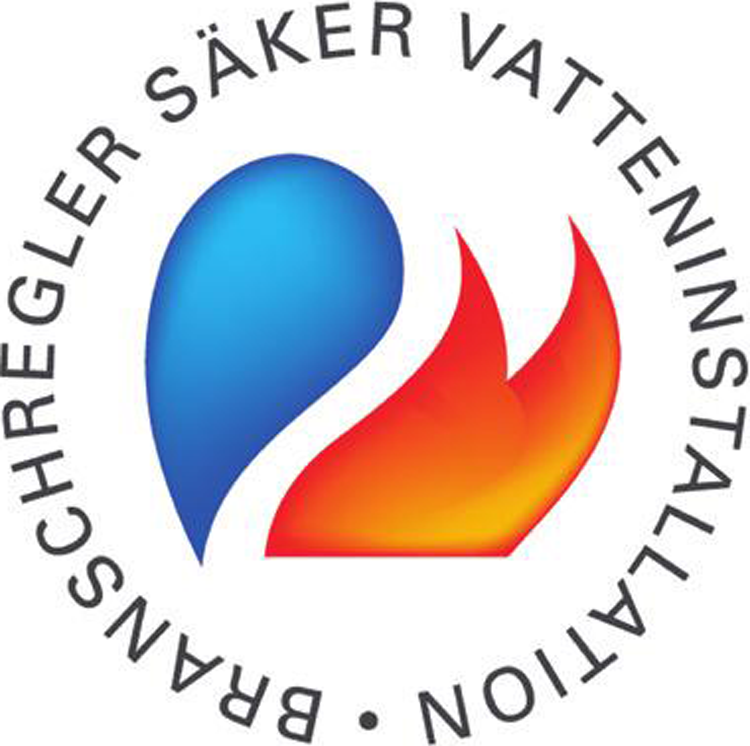 Branschregler för säker vatteninstallation logotyp